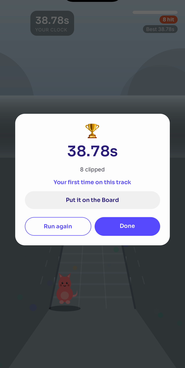 Your time, verified by the server
